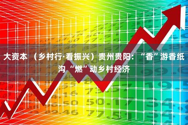 大资本 （乡村行·看振兴）贵州贵阳：“香”游香纸沟 “燃”动乡村经济