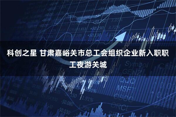 科创之星 甘肃嘉峪关市总工会组织企业新入职职工夜游关城